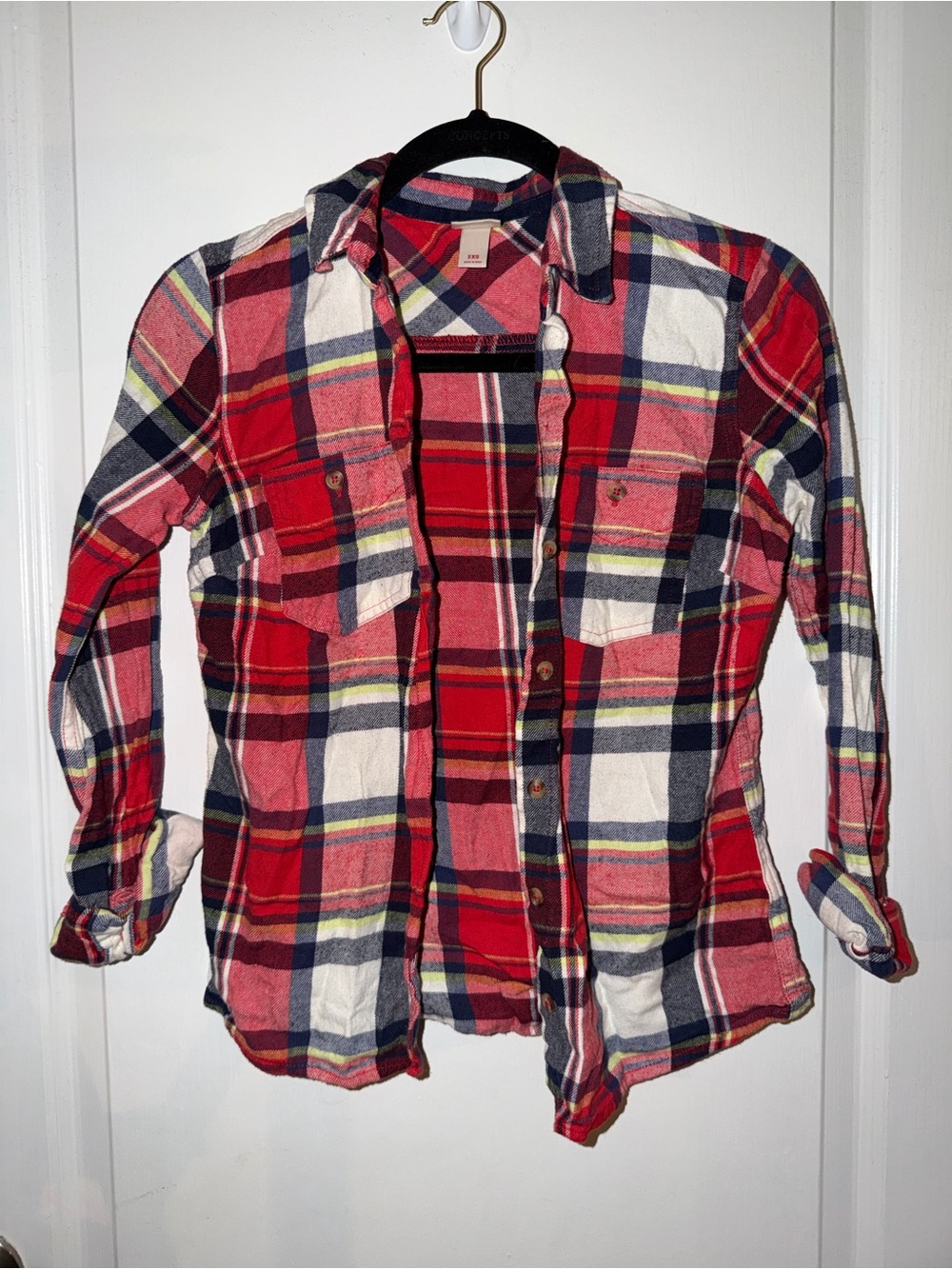 Mossimo plaid flannel button up